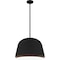 Quoizel Tamara Pendant 4 Lights Matte Black TMR2820MBK - alternate 1